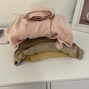 3 Dresses from Sam Edelman, Free People, Topshop and one romper from BDG.